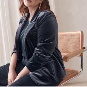 Velvet Blazer